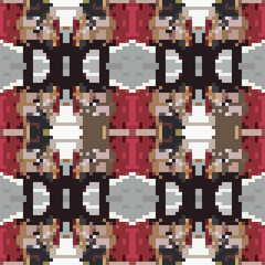 seamless tileable pixel texture pattern