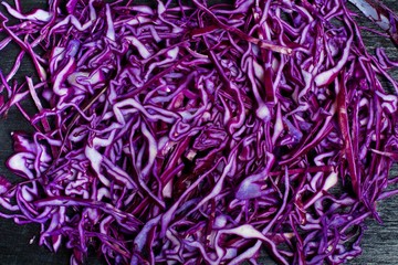  red cabbage . Vegetarian healthy food. 