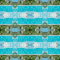 seamless tileable pixel texture pattern
