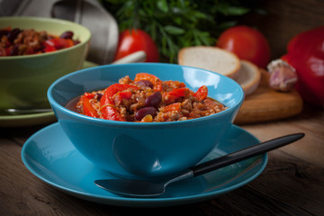 Stew of meat and vegetables.