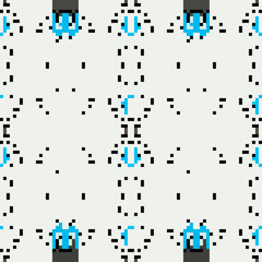 seamless tileable pixel texture pattern