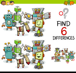 difference game with robots