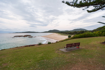 zachód słońca surferzy © BlackMediaHouse