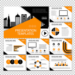 Page layout design template for presentation and brochure , Annual report, flyer page with infographic element