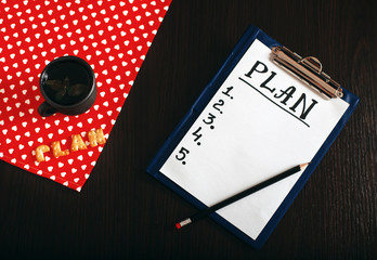 Plans. The concept of background and business
