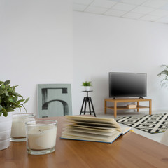 Living room in modern style