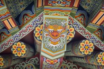 Beomeosa Temple in Busan, South Korea.