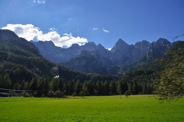 Fototapeta na wymiar Alps in Slovenia