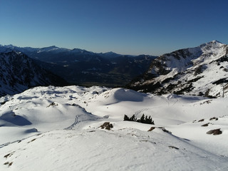 Oberstdorf im winter