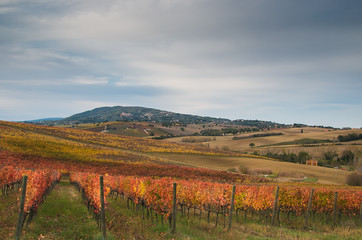Gualdo Cattaneo in Umbria, Italia