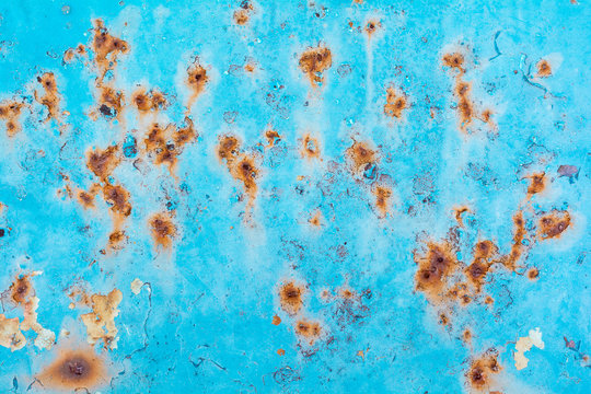 Sky Blue rust backgrounds and texture