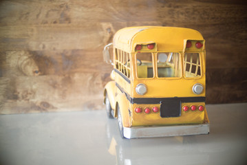 Vintage School Bus model