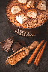 Cup of hot chocolate