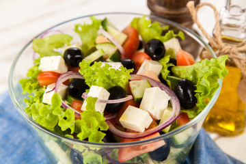 Delicious greek salad