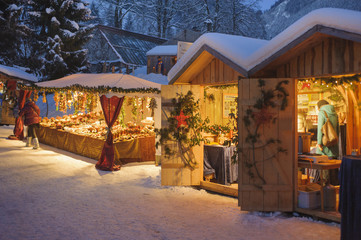 Weihnachtsmarkt in Bayern