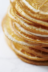 Dried orange slices 