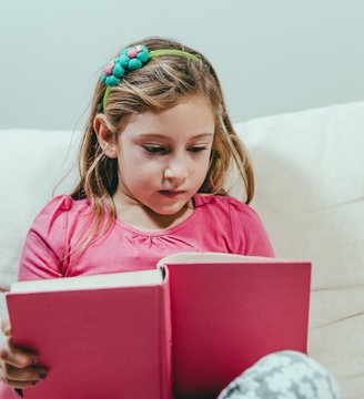 Child Reading Book