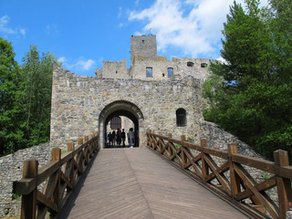 Obraz premium Strecno castle, Slovakia