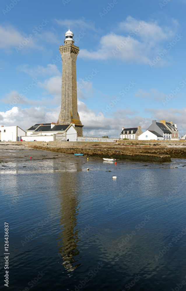 Sticker Phare d'Eckmühl en Bretagne 