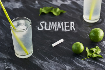 Lemonade on blackboard s