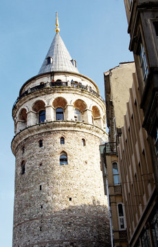 Galata Tower, ancient Genoese tower of Istanbul
