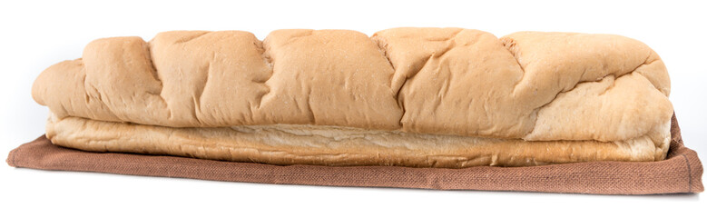 Long loaf isolated