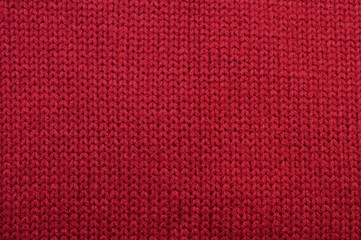 Strickmuster in rot