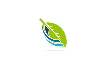 leaf business finance logo