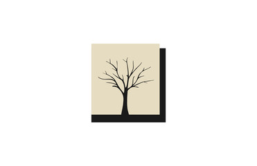 tree silhouette logo