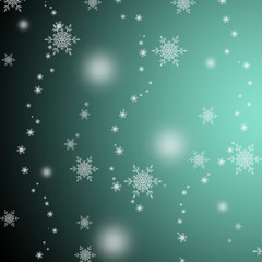 christmas card,white snowflakes