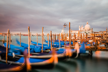 Gondolas in Venice