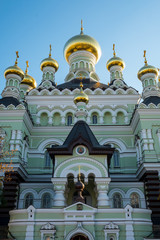 Fototapeta na wymiar Orthodoxe Kirche in Kiev