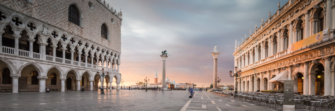 Fototapeta Markusplatz Venedig