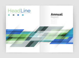 Fototapeta premium Motion concept. Business annual report cover templates
