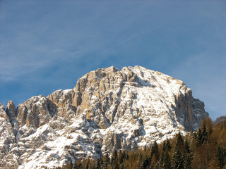 Montagne con neve