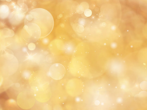 Gold abstract background blur.Holiday wallpaper.