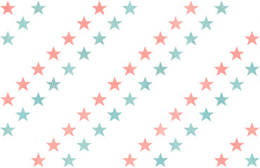 Watercolor stars pattern.