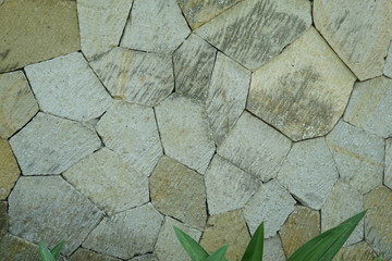 Hintergrund geometrisch geformte Steine