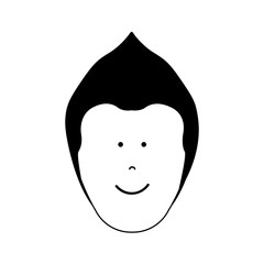 man cartoon icon image vector illustration design 