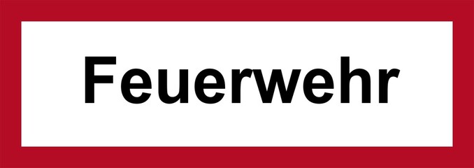 Feuerwehr Zeichen
