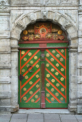 The Tallinn Brotherhood of Black head, established in 1399. Old Tallinn is UNESCO World Heritage...