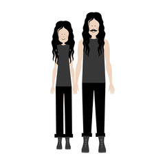 romantic couple icon image vector illustration design 