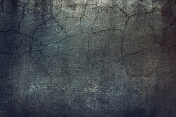 Old texture of retro pattern wall with scratches and cracks. Grunge, material, aged, wall background.