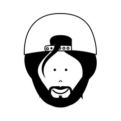 man cartoon icon image vector illustration design 