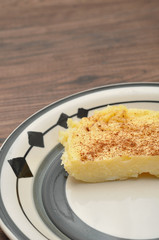 A slice of milk tart