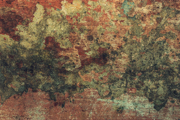 Old texture of retro pattern wall. Grunge, material, aged, wall background.