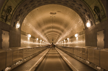 Alter Elbtunnel in Hamburg