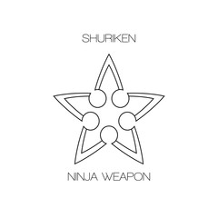 Shuriken ninja japanese weapon5