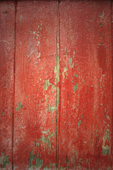 Red planks background wooden boards texture