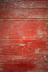 Red planks background wooden boards texture